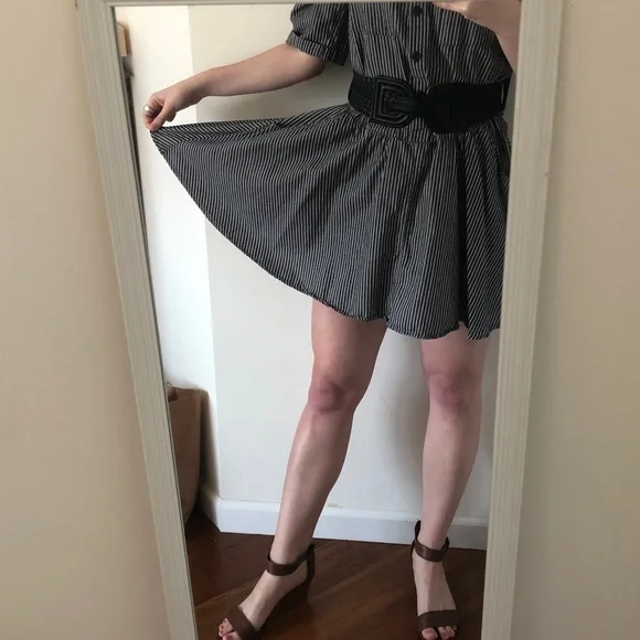 BaileyGirl Striped Shirt Dress - Picture 11 of 16